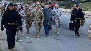 Militares y maquinaria pesada avanzan en el desbloqueo hacia Huajchilla acompañados por centenares de ciudadanos