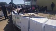 A partir de mañana, BoA permitirá que cada pasajero pueda trasladar una caja de alimentos hasta de 32 kilos