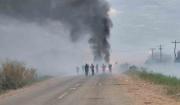 Enfrentamientos en San Julián se extienden por más de dos horas; hay aprehendidos