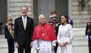Reyes de España reciben al papa León XIV en Madrid