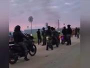 Reportan enfrentamientos y heridos durante operativo de desbloqueo en la carretera de San Julián