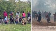 Confirman la presencia de grupos irregulares armados entre los bloqueadores