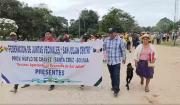 Vecinos de San Julián marchan y exigen la liberación de los detenidos tras el operativo de desbloqueo