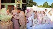 Marc Anthony y Nadia Ferreira celebran lujoso “baby shower”