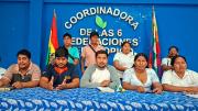 Federaciones del Trópico se declaran “escudo humano” para defender a Evo