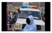 Al estilo paramilitar Loza usa ambulancia para llegar al trópico de Cochabamba