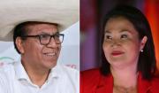 Sánchez supera a Fujimori a punto de finalizar el conteo