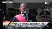 Justiniano advierte sobre amenazas transnacionales y ratifica una respuesta “firme” del Estado frente a la violencia