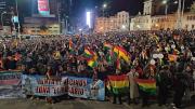 “¡Estado de excepción ya!”: Cabildo en La Paz exige medidas urgentes contra bloqueos