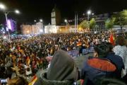 Cabildo paceño pide estado de excepción, ley antibloqueos y renuncia de Mario Argollo