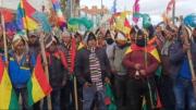 COB, Tupac Katari y campesinos que llegaron de Potosí, Oruro y Cochabamba marcharán a La Paz este miércoles