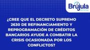Sondeo: hay respaldo al alivio financiero como medida para enfrentar la crisis