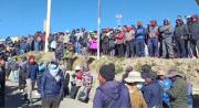 Nueva movilización en La Paz: Marchistas del norte de Potosí llegan a la Sede de Gobierno