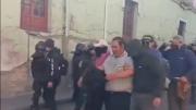 Detienen en el centro paceño a Vicente Salazar, dirigente de la Federación Túpac Katari