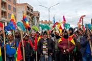 Policía recomienda evitar circular por el centro paceño este miércoles por marchas