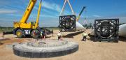 Parque Eólico Warnes II supera el 84% de avance
