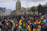Cabildos de La Paz y Sucre piden Estado de Excepción