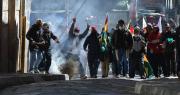 Tras la aprehensión del líder de los campesinos Túpac Katari, la marcha se dispersa en el centro de La Paz