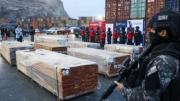 Libre y AP piden informes al Gobierno sobre supuestas 108 toneladas de droga oculta en madera incautada en Chile