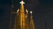 El Papa León XIV inaugura la Torre de Jesucristo del templo de la Sagrada Familia en Barcelona