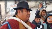 Policía aprehende a Vicente Salazar, dirigente de la Federación de Campesinos Tupac Katari