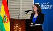 Christina Stolte se despide como representante de la Fundación Konrad Adenauer en Bolivia