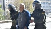 Policía arresta a cerca de 20 personas que marcharon este mediodía en La Paz