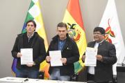 Acuerdo entre Gobierno y Alcaldía de El Alto para impulsar proyectos regionales