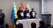 La Alcaldía de El Alto y el Gobierno firman un convenio en medio de conflictos en La Paz