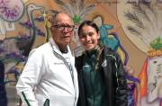 Luciana Terán Alba: una historia de sacrificio que la lleva de Warnes a Estados Unidos