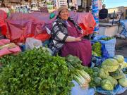 Bajan los precios de las verduras en la ciudad de La Paz tras desbloqueos en Río Abajo
