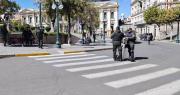 Policía alerta de nueva jornada de manifestaciones en La Paz y aclara que la Plaza Murillo está sin acceso