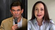 Rodrigo Paz agradece respaldo de María Corina Machado y promete estabilidad democrática