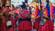 CAMPESINOS TÚPAC KATARI PIDEN UNA AGENDA A PAZ PARA EL DIÁLOGO Y ADMITEN CANSANCIO