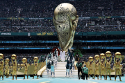 Las mejores fotos de la ceremonia de inauguración del Mundial en el estadio Azteca