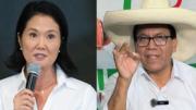 Fujimori mantiene una ventaja de 1.300 votos sobre Sánchez en las presidenciales de Perú, con el 98,2% escrutado