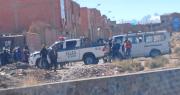 Reportan retención de policías en un punto de bloqueo de El Alto; les quemaron los uniformes
