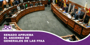 Senado aprueba el ascenso de generales de las FFAA