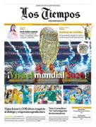 Portadas de los periódicos de Bolivia del viernes 12 de junio del 2026