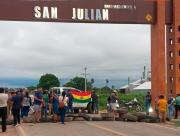 Corredor humanitario en San Julián permitió el paso de carga pesada durante cuatro horas