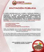 Comité Interinstitucional convoca a la “gran marcha por la unidad y pacificación nacional” en Potosí