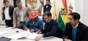 PAZ SELLA ACUERDO CON FABRILES Y ABRE MESA DE TRABAJO PARA EL SECTOR