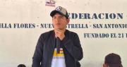 Dirigente el trópico califica como “traición” que dirigentes vayan al diálogo para pacificar el país