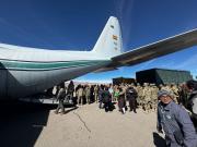 Gobierno envía medicamentos a Potosí en un avión Hércules de la FAB