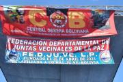 LA COB POSTERGA SU AMPLIADO DE EMERGENCIA PARA ESTE DOMINGO