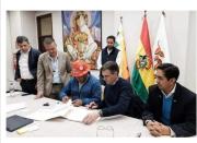 Paz destaca el diálogo en desbloqueos y la COB posterga su ampliado