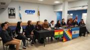 Desde Argentina llega misión para apoyar la lucha y monitorear conflictos