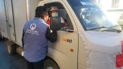 Emprenden caravana humanitaria para transportistas bloqueados en la ruta a Tambo Quemado