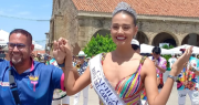 Tradición y desarrollo: Camila I representó al Carnaval cruceño en la Feria Ecocruz de España