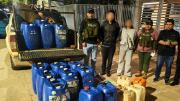 En Montero interceptan camioneta con 730 litros de gasolina ilegal